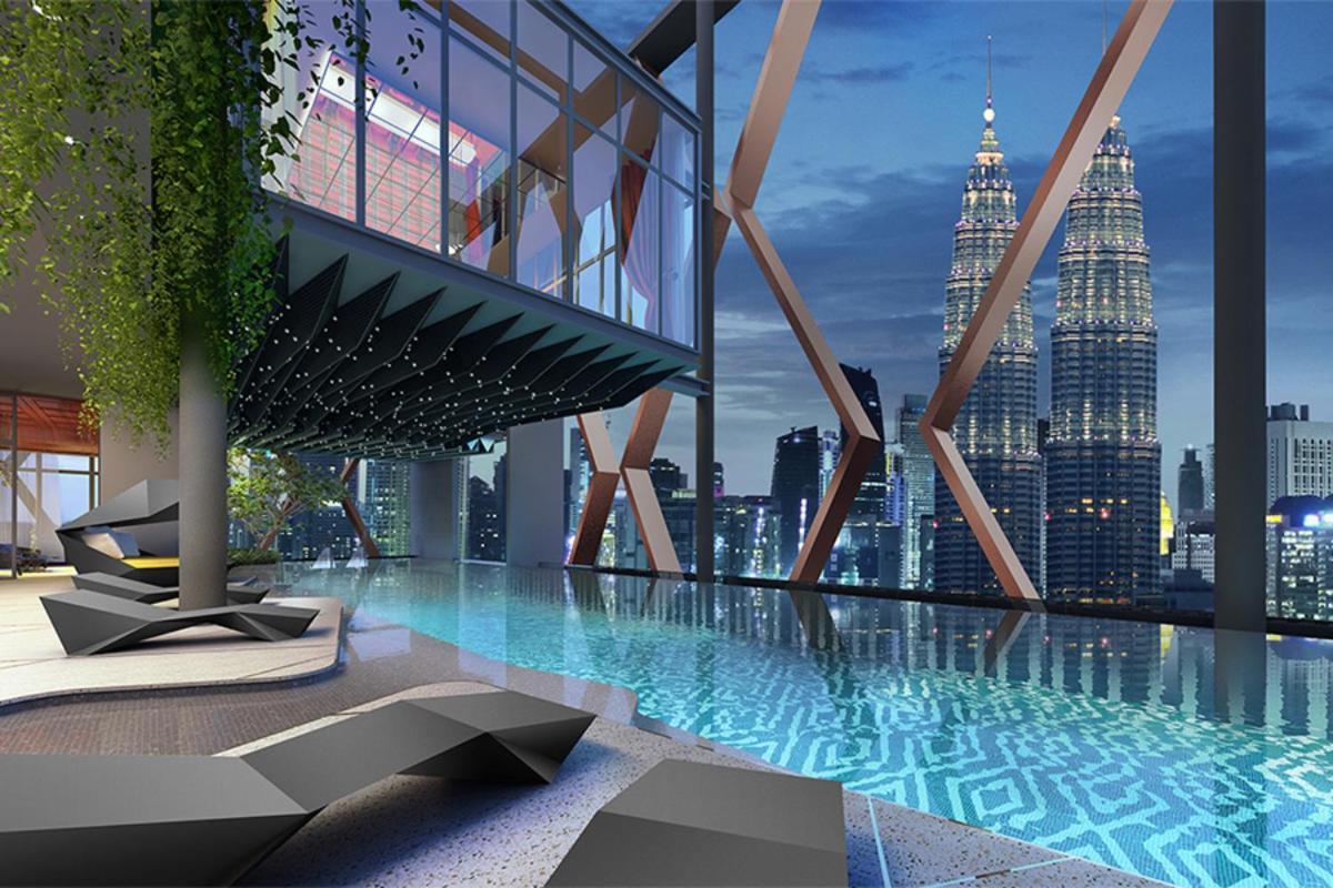 Scarletz Suites Klcc By Gc Luxury Suites กัวลาลัมเปอร์ ภายนอก รูปภาพ